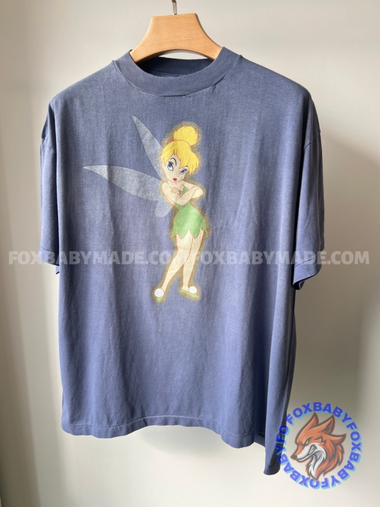 Saint MX6 x Disney Tinker Bell Crew Neck Short Sleeve Tee