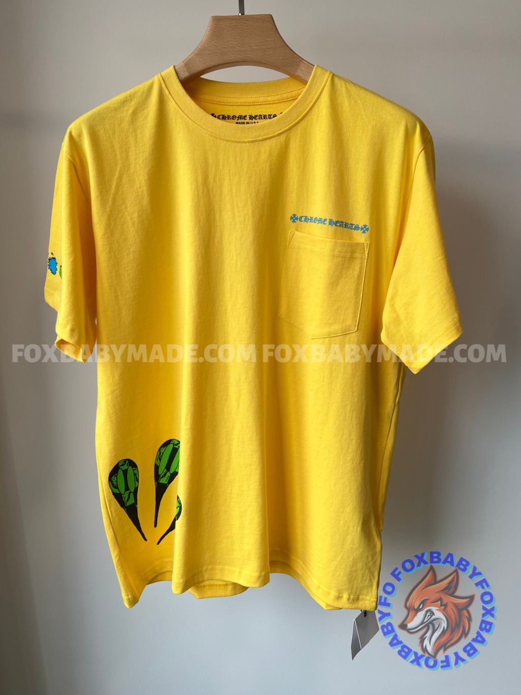 Matty boy Iconic Final Drop Yellow Crew Neck Short Sleeve Tee